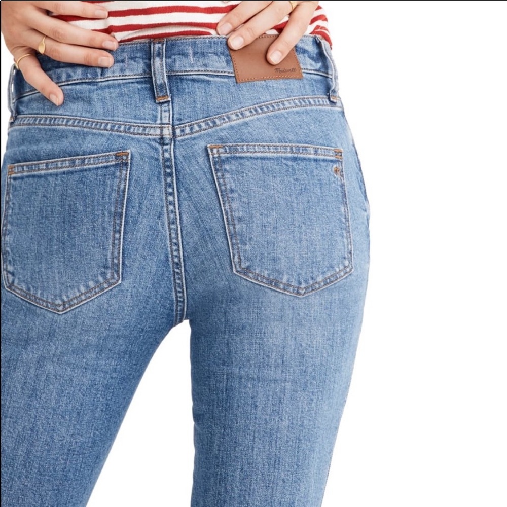 Madewell 9” high-rise skinny jeans